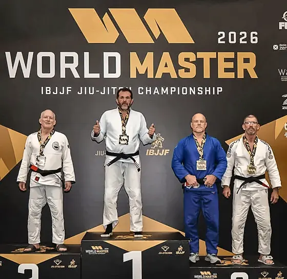 IBJJF World Master 2026 podium